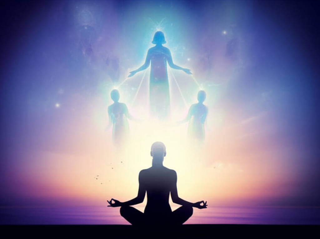 Spiritual beings offering guidance